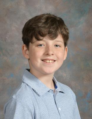 Liam Bain of Belmont Middle was selected for the North Carolina Music Educators Associationโs middle school chorus.